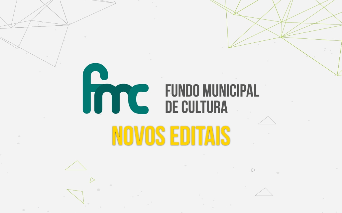 Fundo Municipal de Cultural abre mais três editais