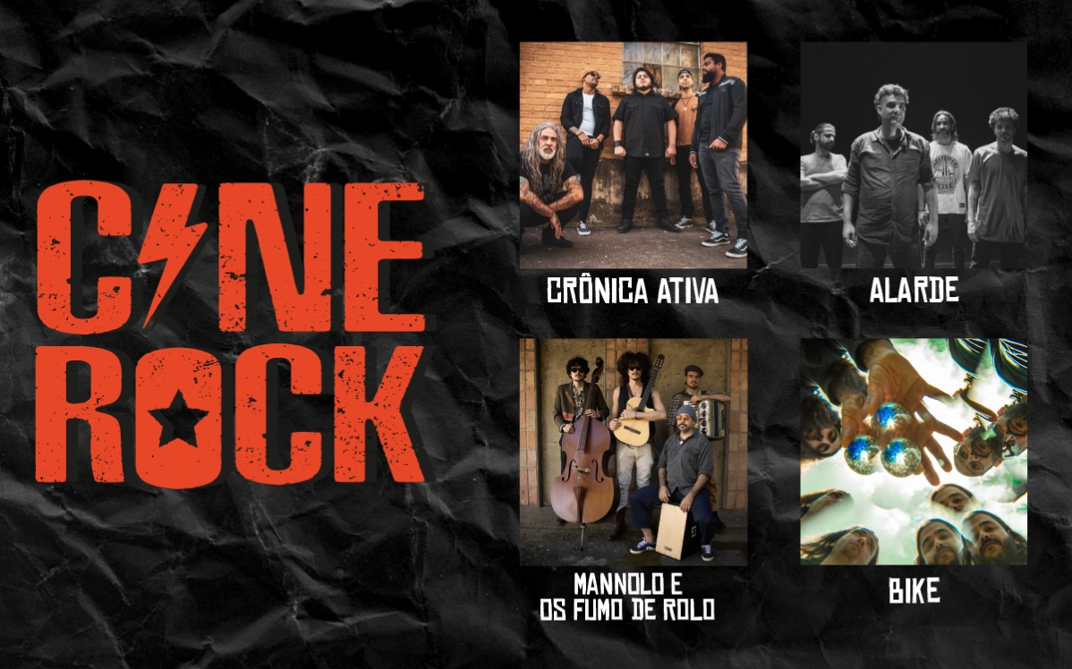 Cine Rock estreia temporada de shows neste sábado (30)